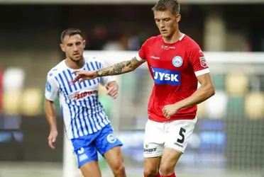 Tras su regreso a la Superliga de Dinamarca, el lateral la rompió con su equipo.