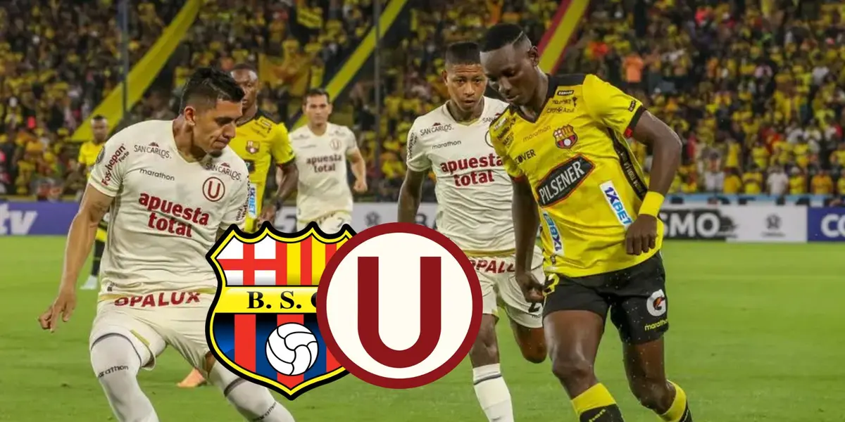 Universitario de Deportes - Barcelona SC (Foto: X de Conmebol)