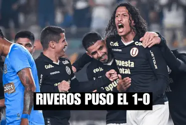 Universitario de Deportes convirtió el primero ante Binacional por la vía aérea