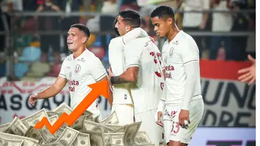 Universitario de Deportes luego del partido ante Comerciantes Unidos. (Foto: Universitario)