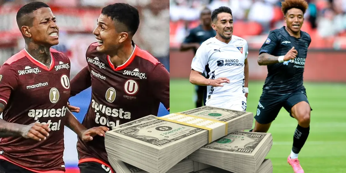 Universitario de Deportes y LDU de Quito se verán las caras en la Copa Libertadores.