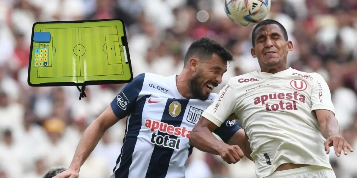Universitario recibiendo a Alianza Lima en el Monumental. Fuente: Liga 1.