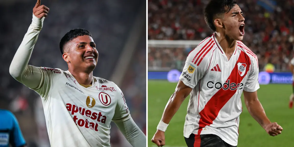 Universitario vs. River Plate (Foto: Universitario y River Plate).