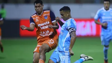 Yoshimar Yotún previo a su lesión en el Sporting Cristal vs UCV. (Foto: A Presión)
