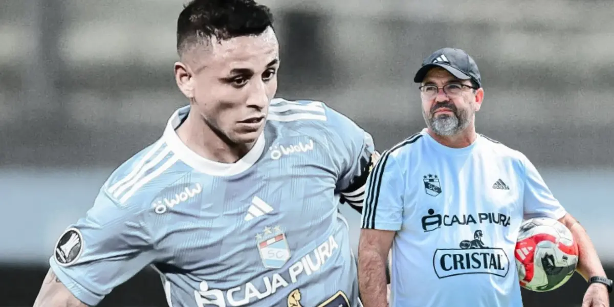 Yoshimar Yotún y Enderson Moreira en Sporting Cristal / Foto: Sporting Cristal