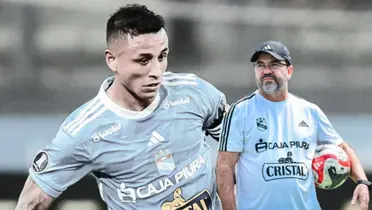 Yoshimar Yotún y Enderson Moreira en Sporting Cristal / Foto: Sporting Cristal
