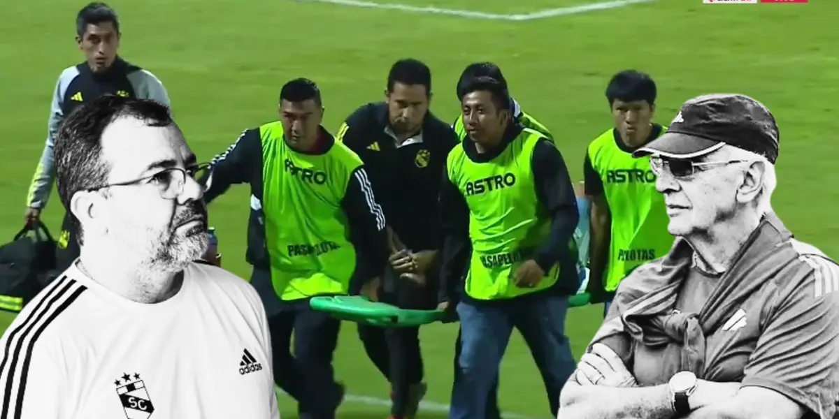 Yotún saliendo del campo en el Sporting Cristal vs UCV. (Foto: Captura L1Max)